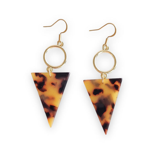 Spiffy & Splendid Olivia Earrings in Tortoise