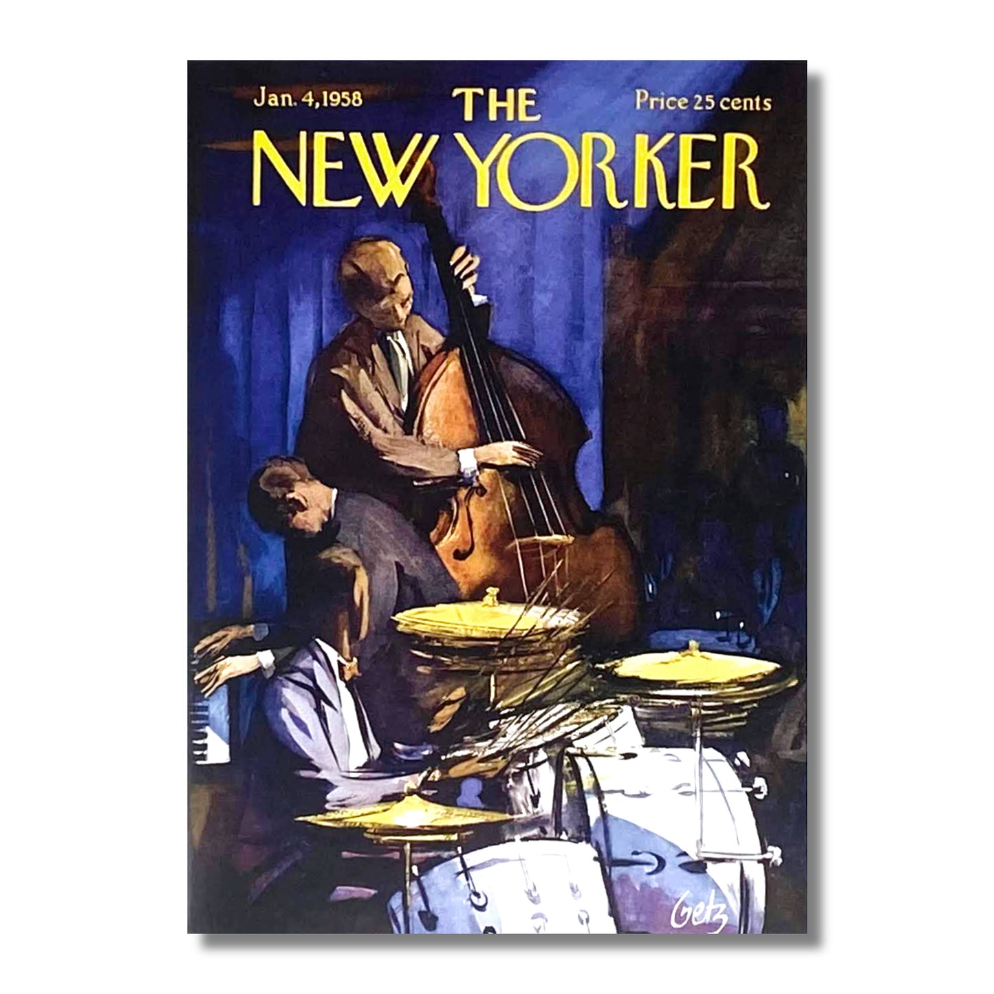 Blank Card — The New Yorker, Jazz Combo