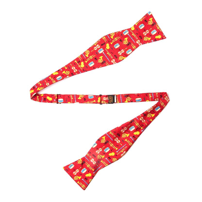 Musical Instruments Bow Tie, Red