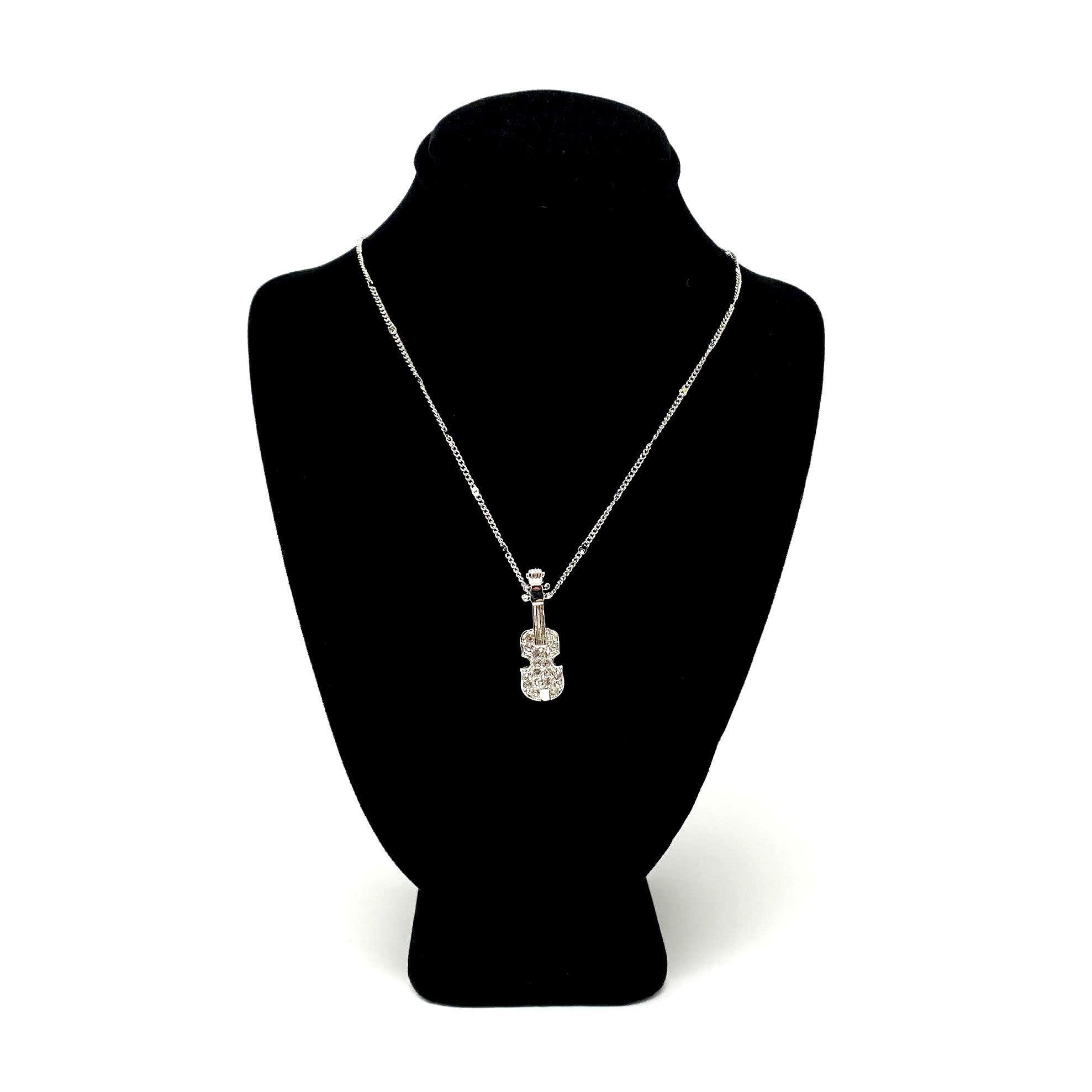 Violin Necklace, Silver The Symphony Store
