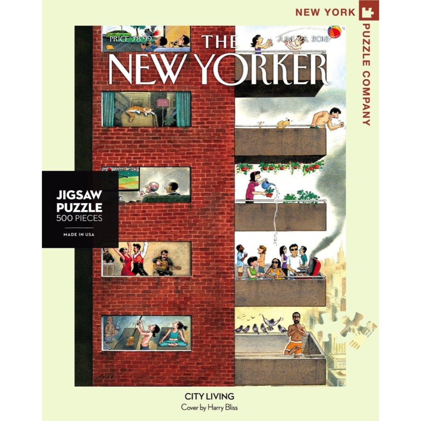 The New Yorker, City Living Puzzle