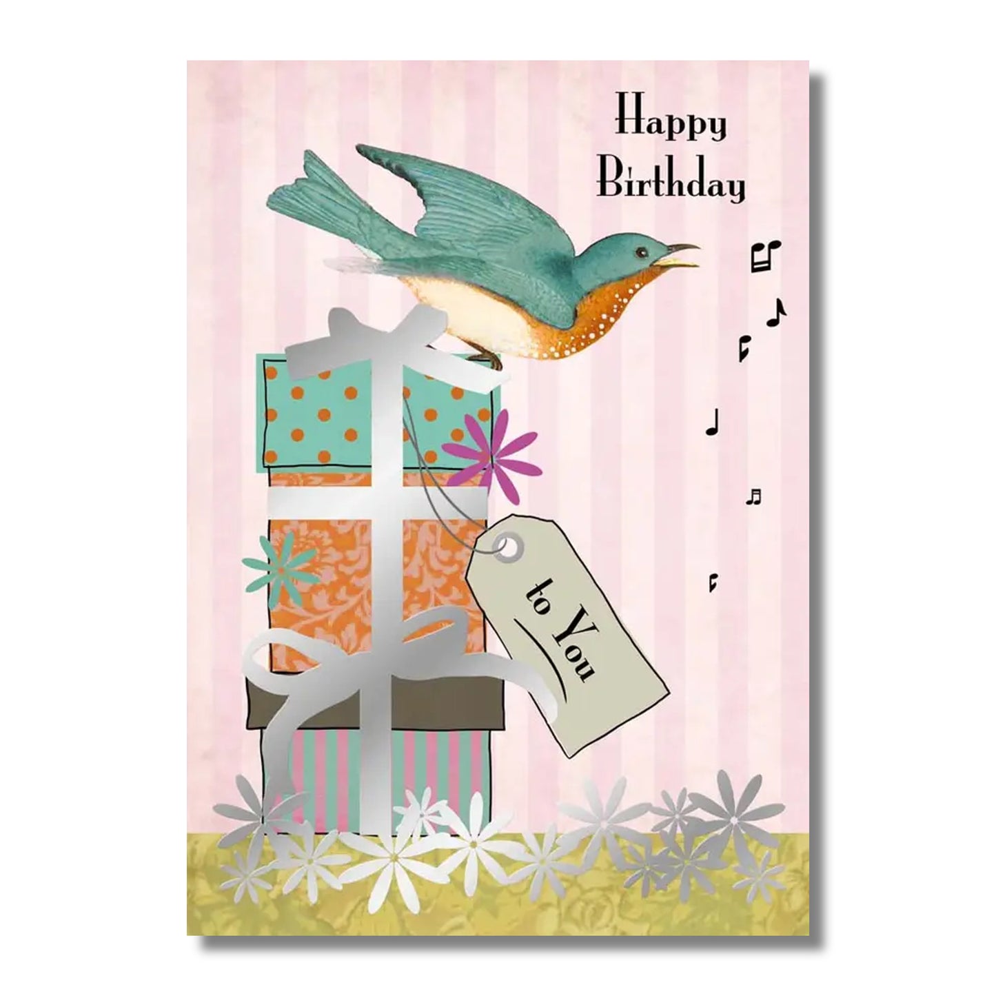 Birthday Card — Happy Birthday to You Bird