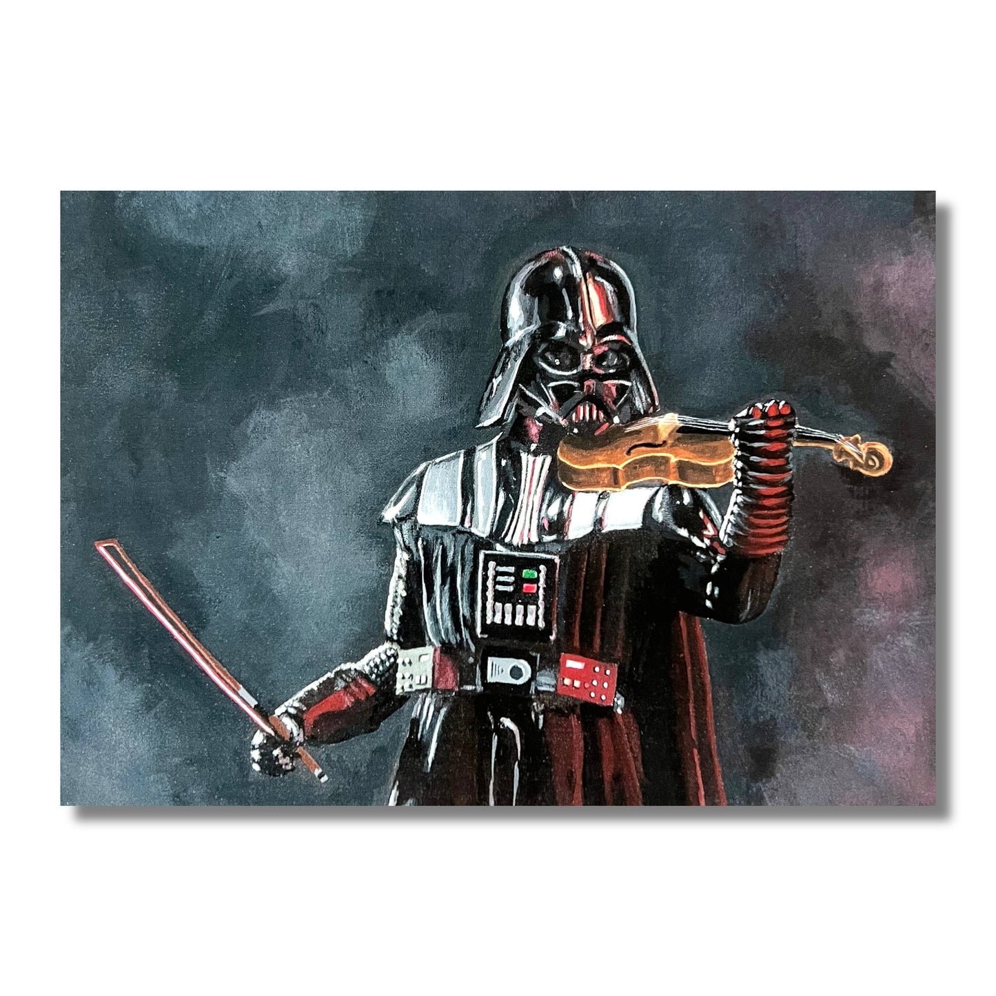 Blank Card — Darth Vader Playing the Violin