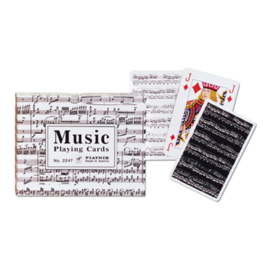 Music Playing Cards — Double Deck