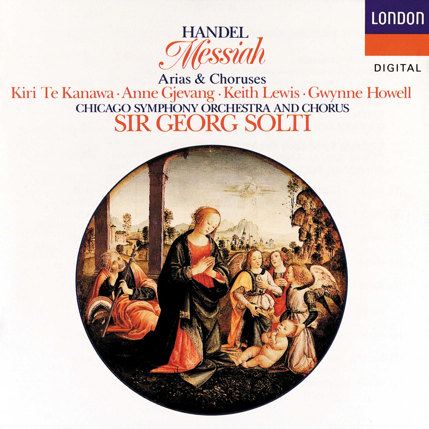Handel: Messiah, Arias & Choruses, Solti (CD)