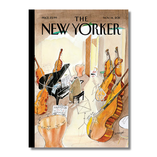 Blank Card — The New Yorker, Music Teacher