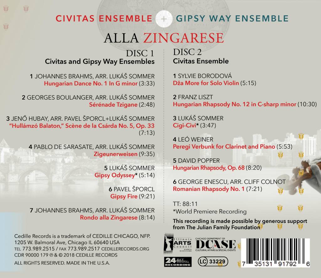 Alla Zingarese, Civitas Ensemble (2-CD)