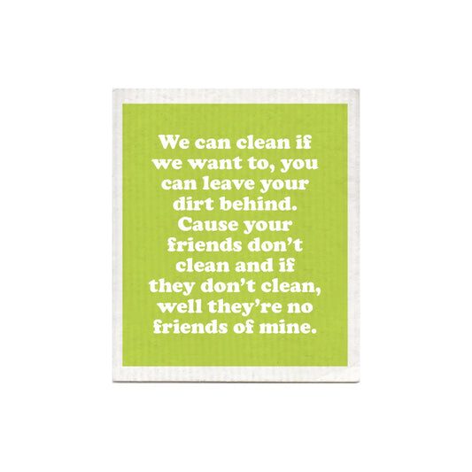 We can clean if you want to . . . Swedish Dishcloth