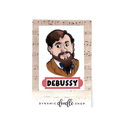 Debussy Sticker