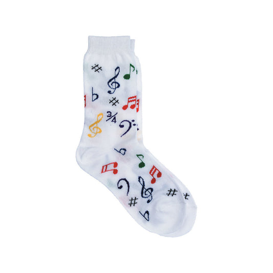 Music Notes Kid's Socks
