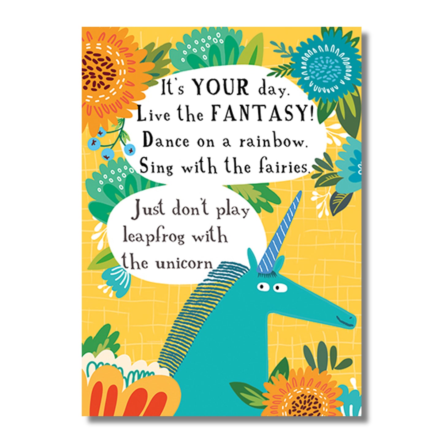 Birthday Card — Live the Fantasy!