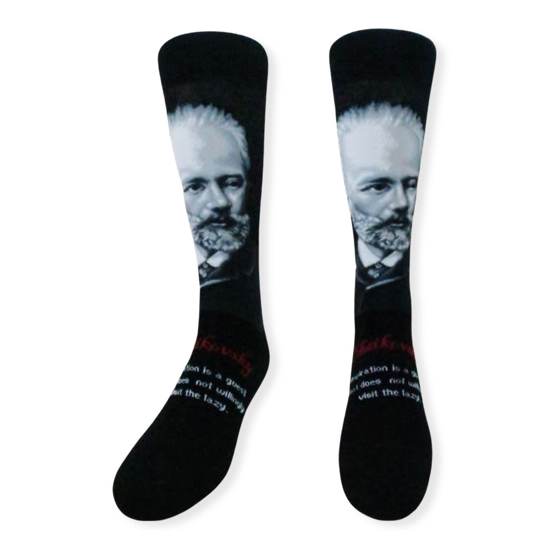 Tchaikovsky Portrait Socks