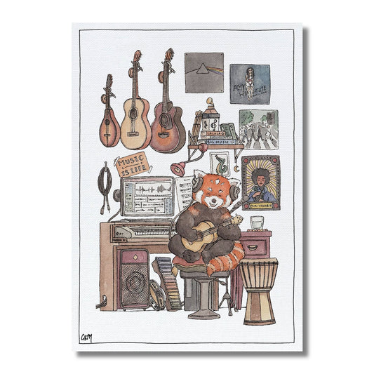 Blank Card — Red Panda’s Music Room