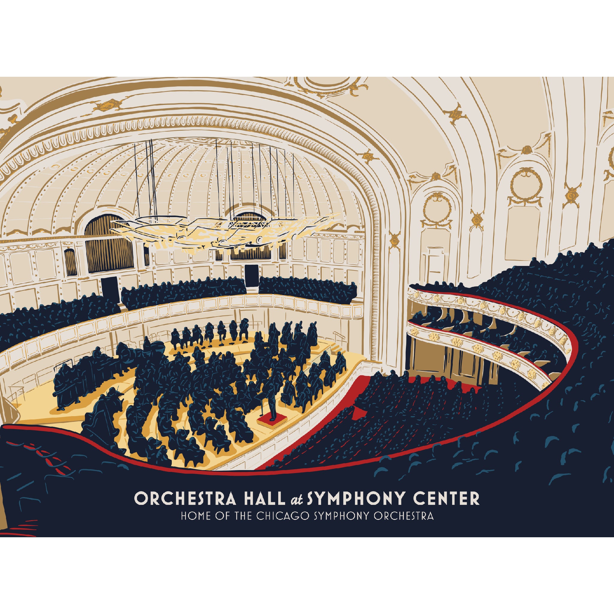 Orchestra Hall Cleaning Cloth, Interior – The Symphony Store