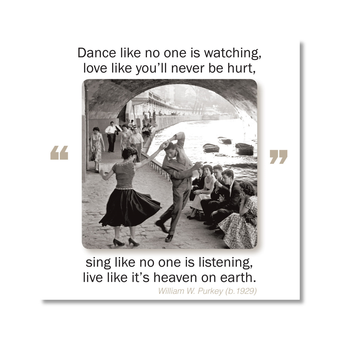 Dance like no one is watching . . . Magnet