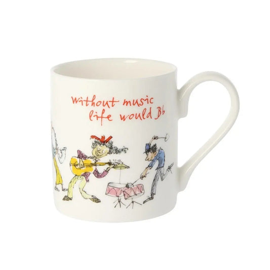 Without Music Life Would B-flat Mug