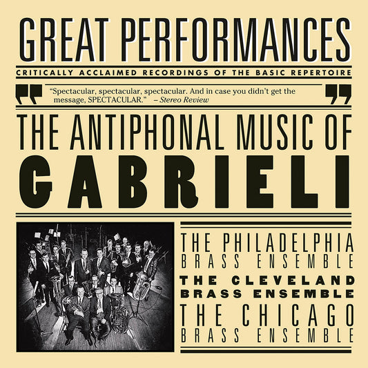 Gabrieli: Antiphonal Music (CD)
