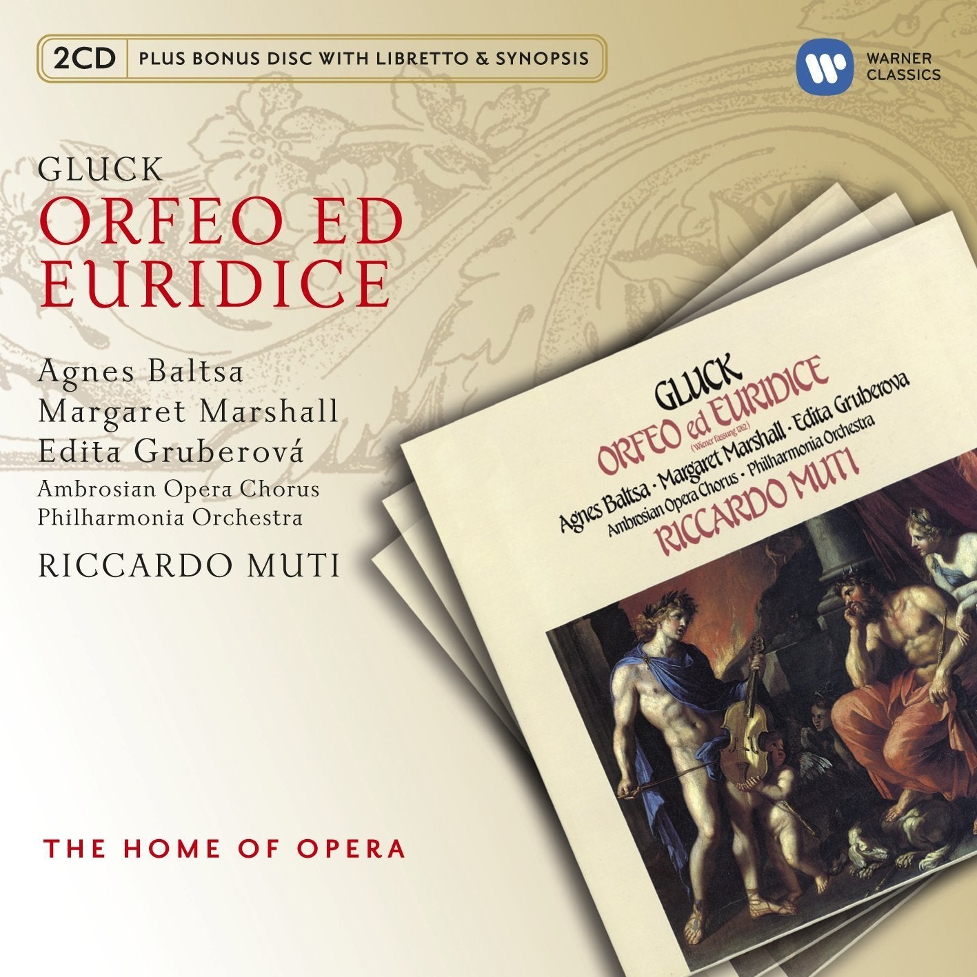 Gluck: Orfeo ed Euridice, Muti/Philharmonia (3-CD)