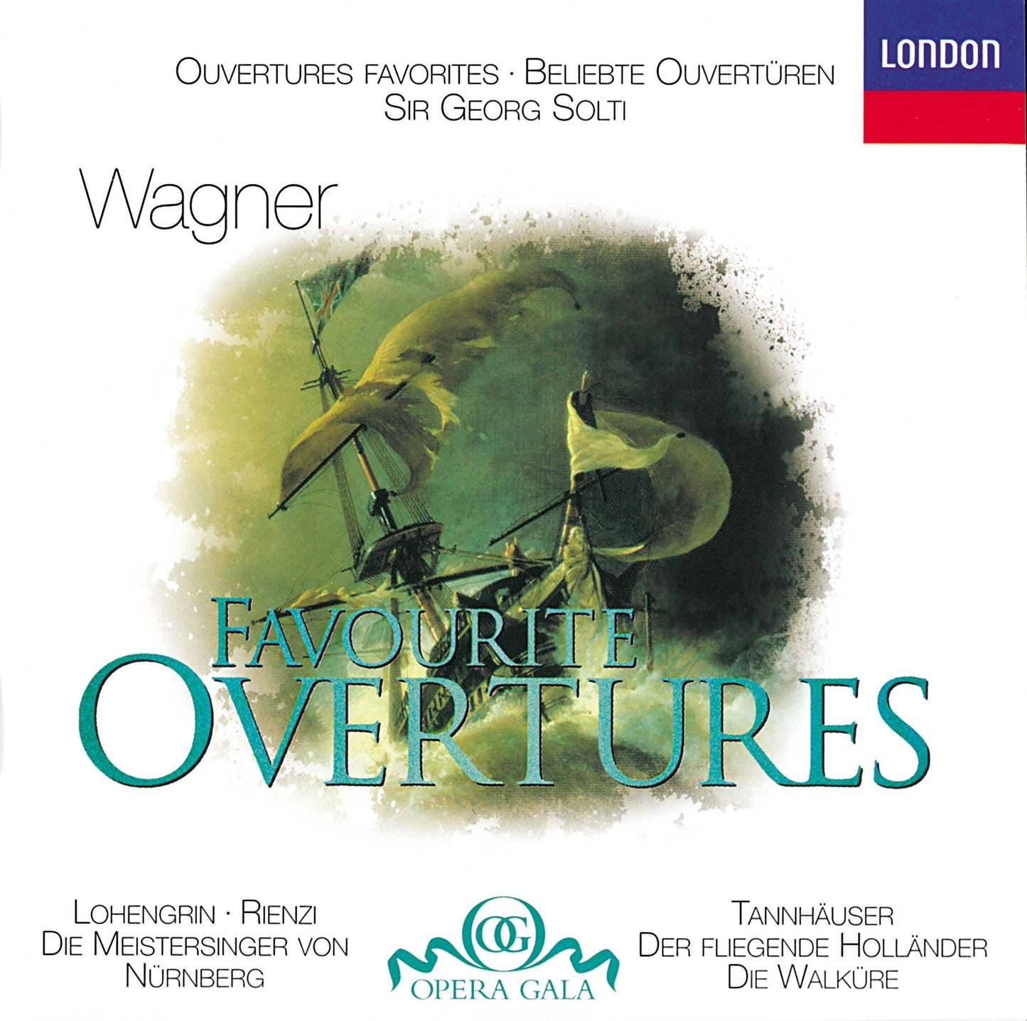 Wagner: Favorite Overtures, Solti (CD)