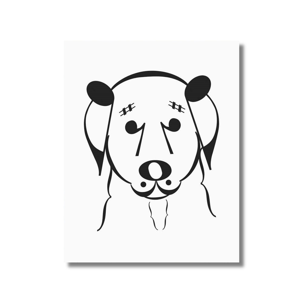 Musical Dog Art Print, Belle
