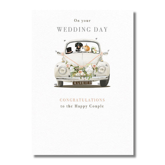 Wedding Card — Dogs in Love