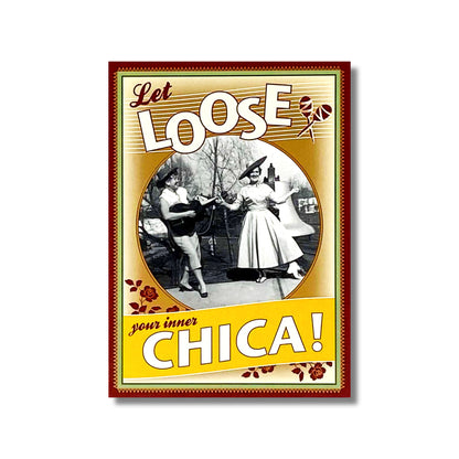 Birthday Card — Let loose your inner chica!