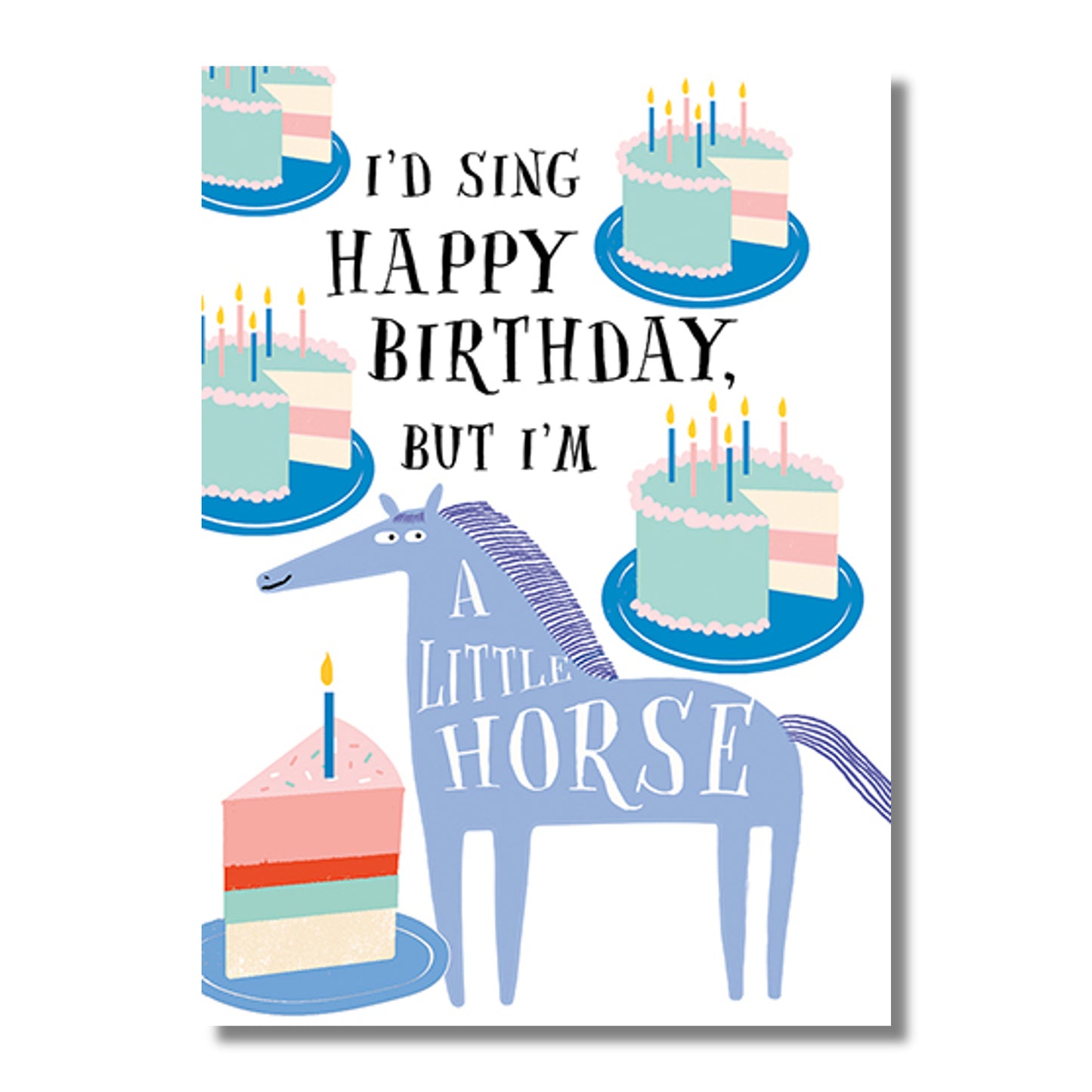 Birthday Card — A Little Horse