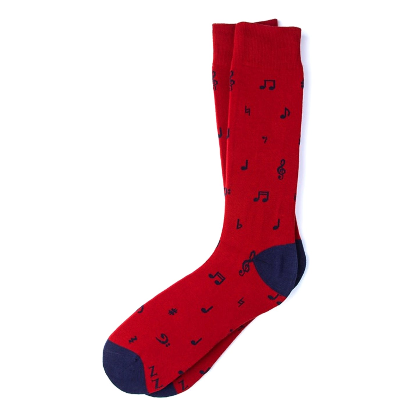 Music to My Toes Men's Socks, Red