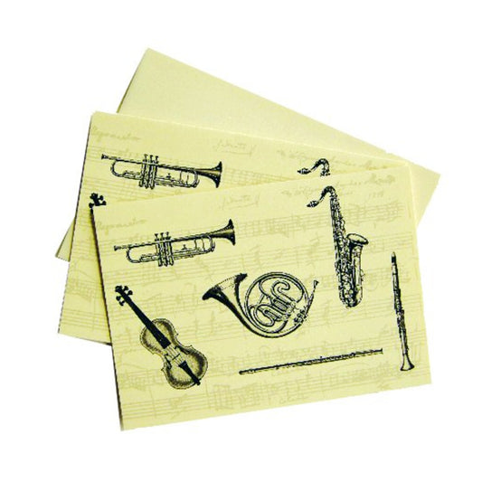 Instruments Notecard Set