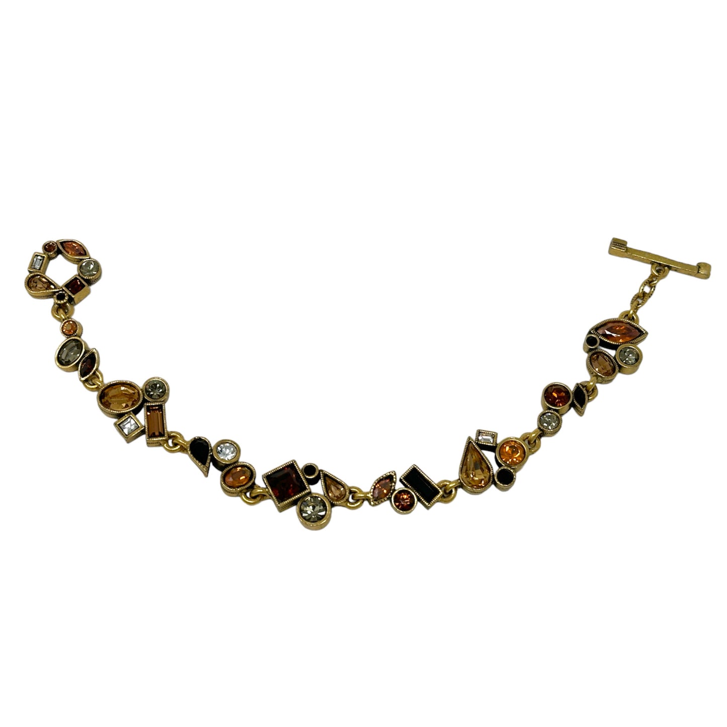 Patricia Locke Wedding March Bracelet in Gold Tweed