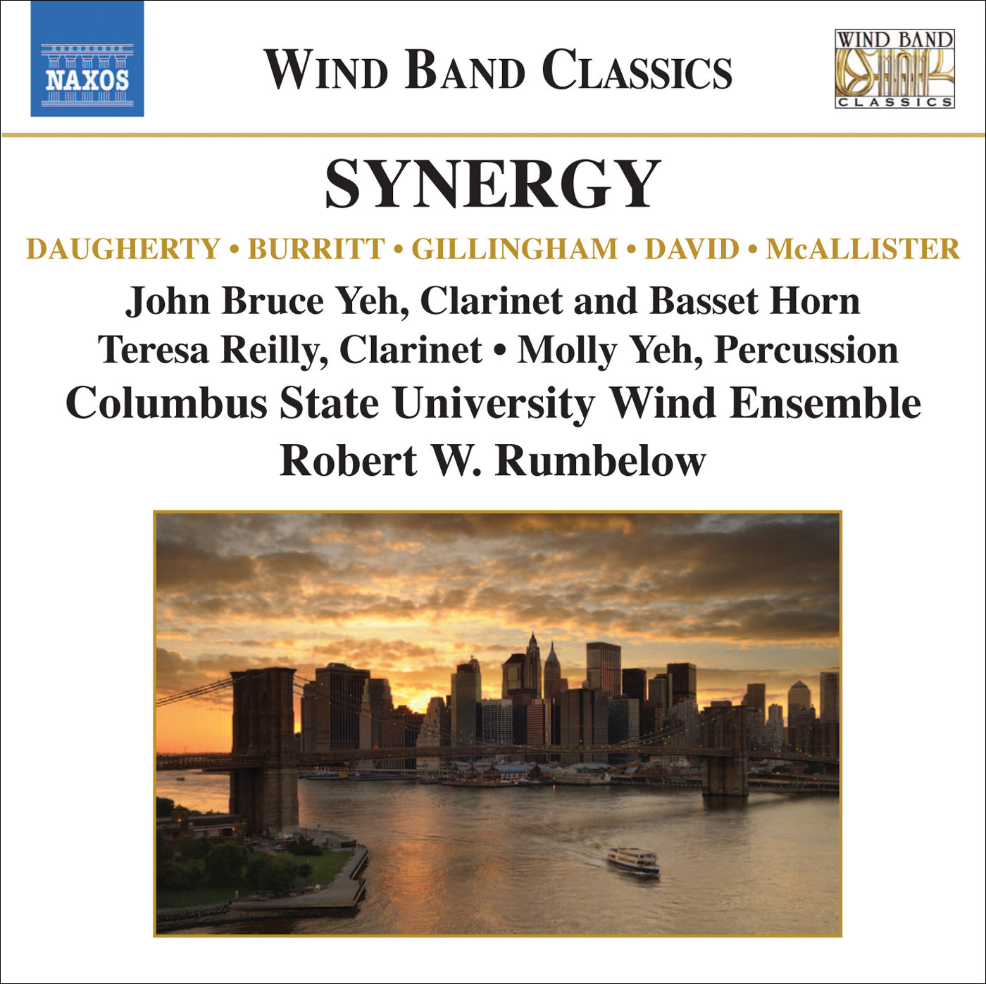 Synergy: Clarinet Concertos for Wind Band, Yeh (CD)