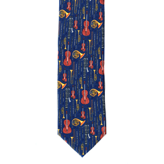 Well-Orchestrated Tie, Navy