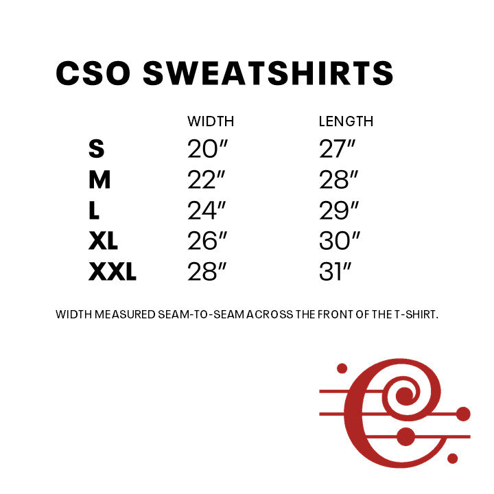 CSO Sweatshirt, Red