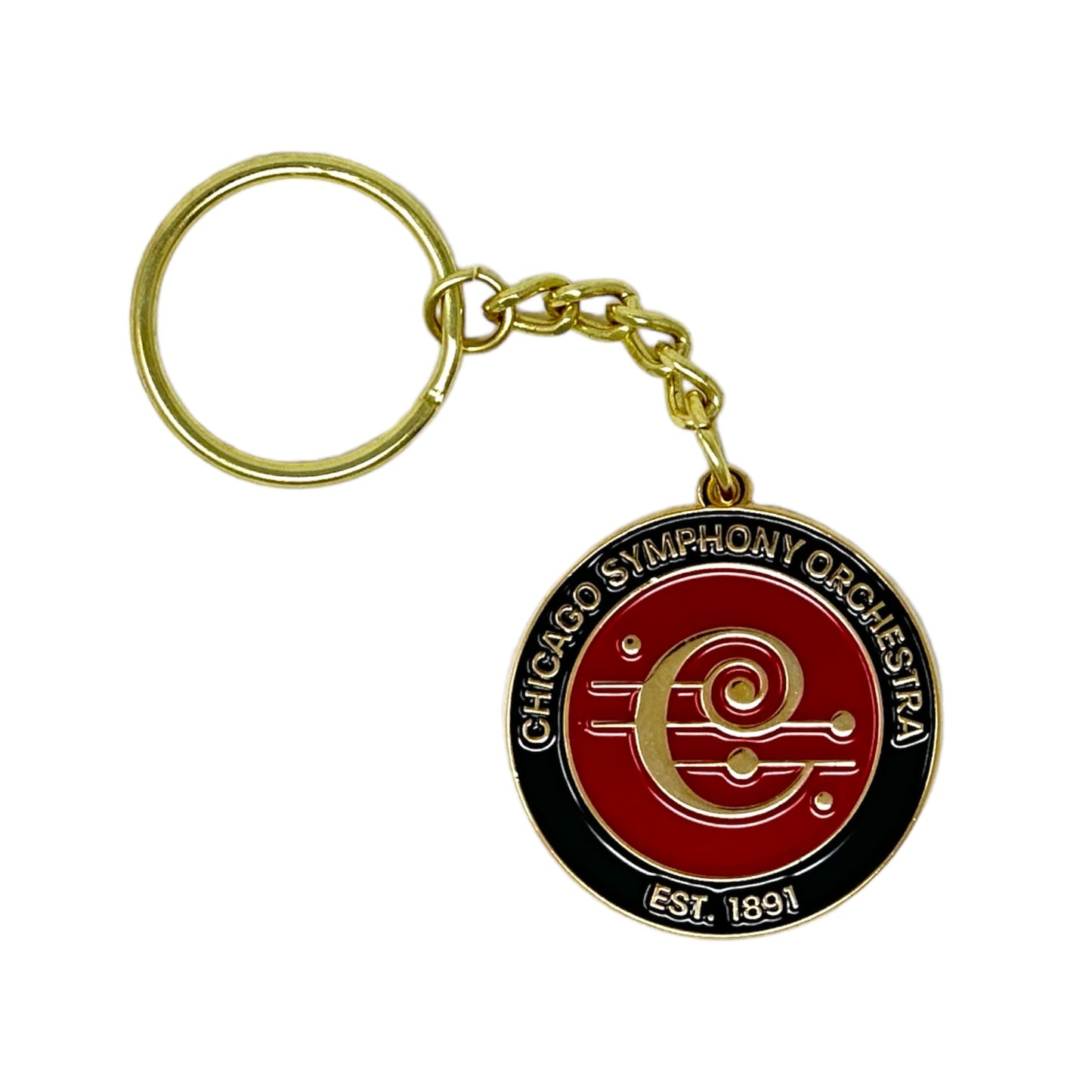 CSO Gold Keychain
