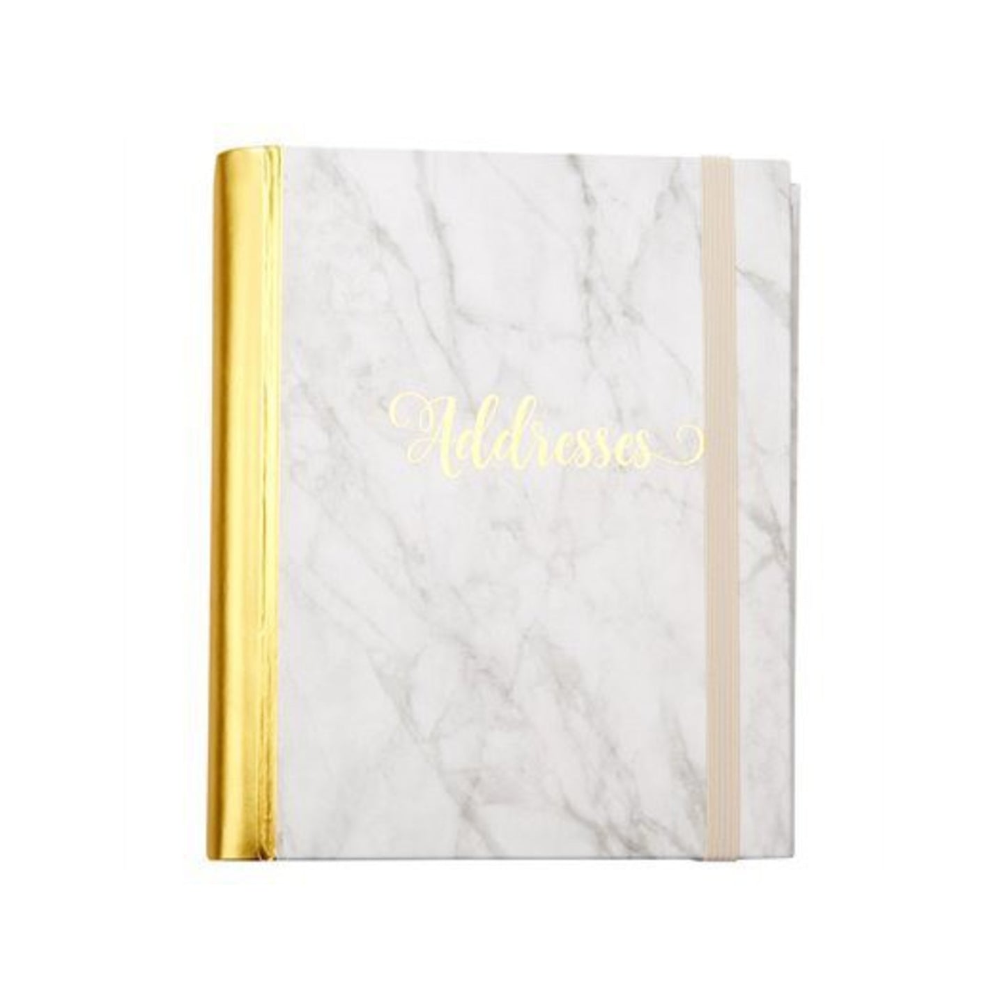 Marble & Gold Address Book
