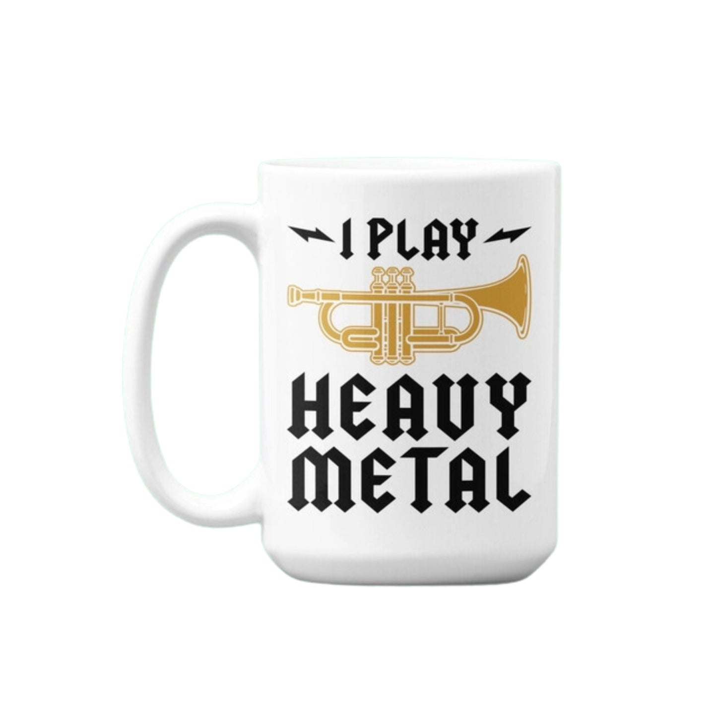 I Play Heavy Metal Mug, Trumpet